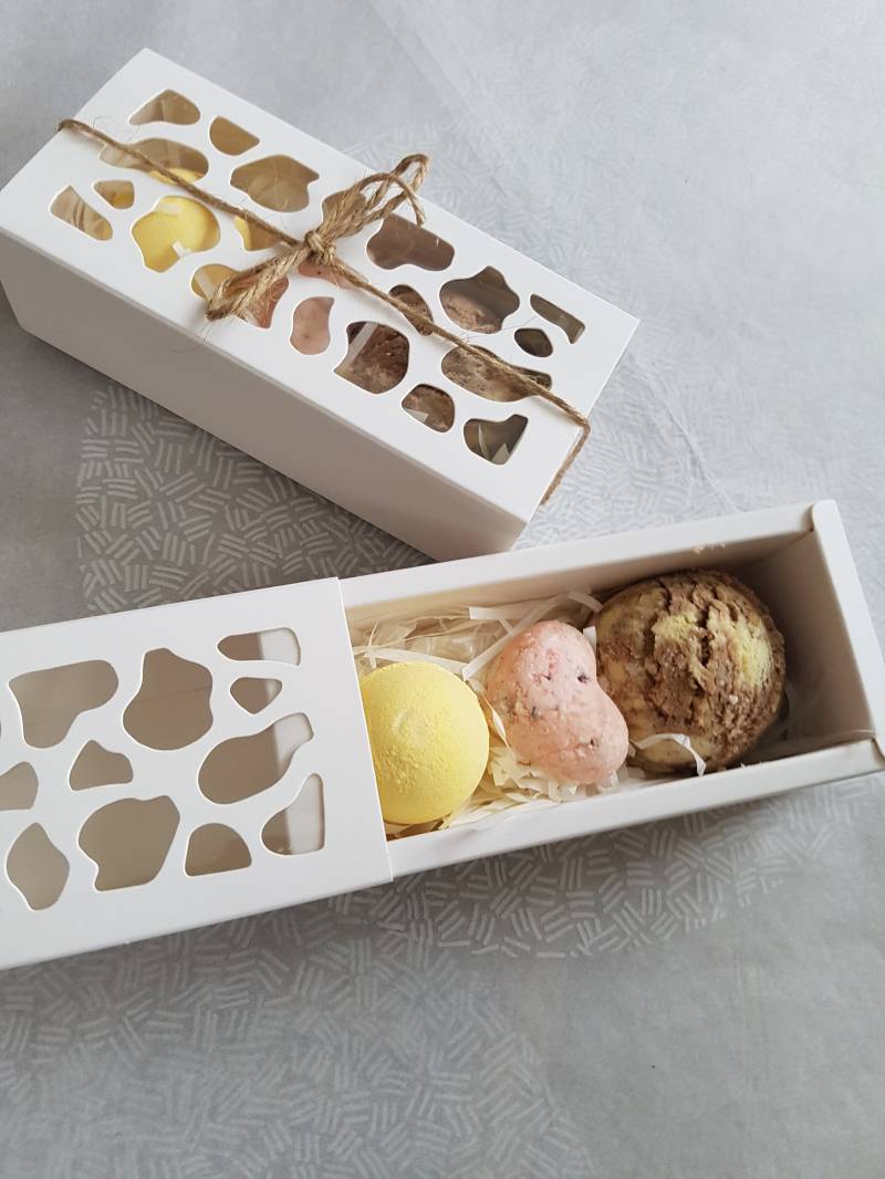Schaumlöffel Schoko - Vanille, Badekugeln, Badebomben, Geschenk, Valentinstag, Ostern, Weihnachten von MiaCaroDesign
