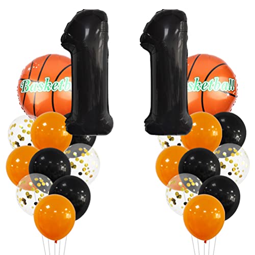 MiaLover Großes Basketball Luftballon Geburtstag Dekorationen 11 Jahr Kindergeburtstag Deko Zahl 11 Ballon FolienBallon Orange Schwarz Ballon für Kinder Basketball Themenfeier Party Geburtstagsdeko MiaLover Großes Basketball Luftballon Geburtstag Dekorationen 11 Jahr Kindergeburtstag Deko Zahl 11 Ballon FolienBallon Orange Schwarz Ballon für Kinder Basketball Themenfeier Party Geburtstagsdeko von MiaLover