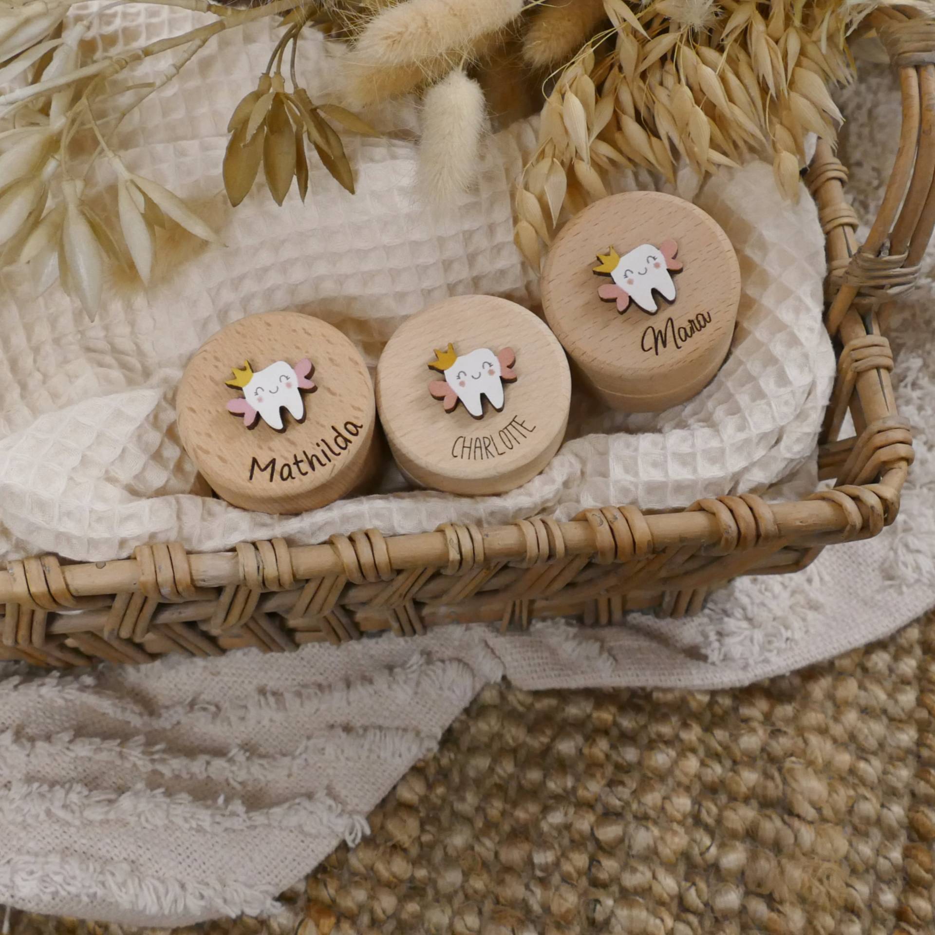 Personalisierte Milchzahndose, Zahndose Personalisierte Milchzahndose, Zahndose von MiaMaralina