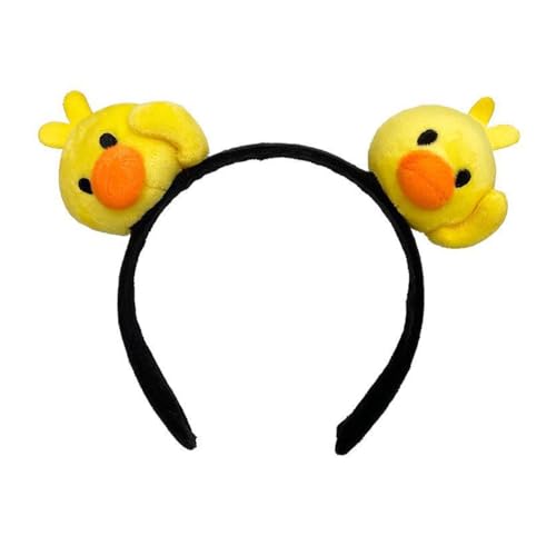 Miaija Enten-Stirnband, niedliches gelbes Entenhaarband, Kind, Tier, Cartoon, Make-up, Stirnband, lustige Osterkappe, Verkleidung, Cosplay, für Damen, Herren, Mädchen, Halloween Miaija Enten-Stirnband, niedliches gelbes Entenhaarband, Kind, Tier, Cartoon, Make-up, Stirnband, lustige Osterkappe, Verkleidung, Cosplay, für Damen, Herren, Mädchen, Halloween von Miaija
