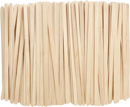 Miamex 500 Rührstäbchen aus Holz, 17 cm, für Kaffee, Tee und Cocktails, Einweg-Rührstäbchen für heiße oder kalte Getränke, Holzstäbchen für Zuhause, Büro, Geschäft Miamex 500 Rührstäbchen aus Holz, 17 cm, für Kaffee, Tee und Cocktails, Einweg-Rührstäbchen für heiße oder kalte Getränke, Holzstäbchen für Zuhause, Büro, Geschäft von Miamex