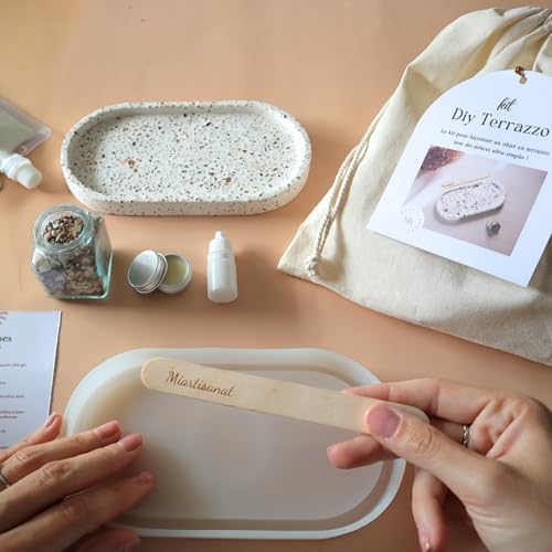 DIY Set Jesmonite - Kreieren Sie Ihre eigene Schale aus Steinen & Terrazzo | ausgefallene Geschenkidee | Inklusive Tipps und Tricks | originelle Geschenkidee | Inklusive Tipps und Tricks DIY Set Jesmonite - Kreieren Sie Ihre eigene Schale aus Steinen & Terrazzo | ausgefallene Geschenkidee | Inklusive Tipps und Tricks | originelle Geschenkidee | Inklusive Tipps und Tricks von Miartisanat