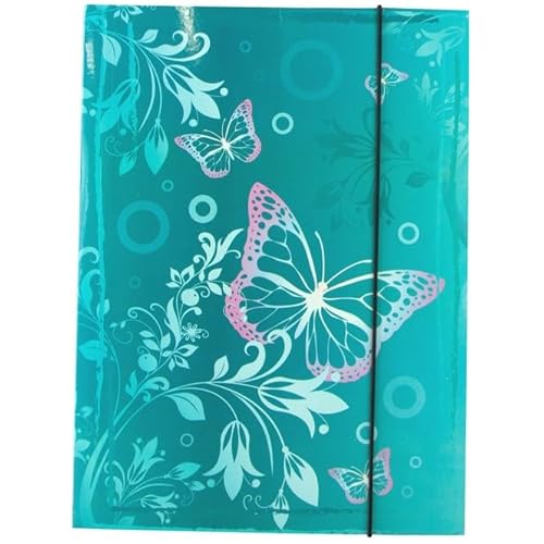 Gummizugmappe DIN A4 - Floral von Mica College