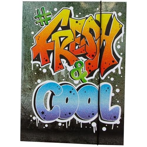 Gummizugmappe DIN A4 - Graffiti Fresh & Cool Gummizugmappe DIN A4 - Graffiti Fresh & Cool von Mica College