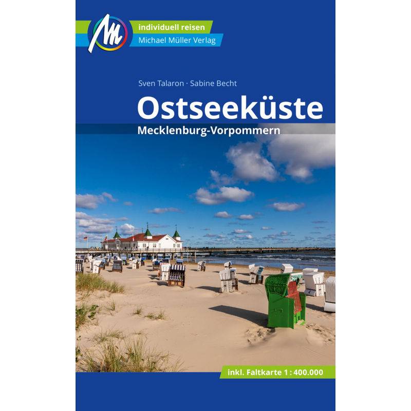 Ostseeküste Reiseführer Michael Müller Verlag, M. 1 Karte - Sven Talaron, Sabine Becht, Kartoniert (TB) von Michael Müller Verlag