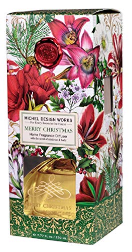 Michel Design Works Diffuser Merry Christmas 230 ml Duftöl im Glasdiffuser von Michel Design Works