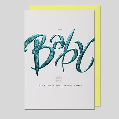 Michel Verlag Premium Glückwunschkarte zur GEBURT BABY mit Spruch. Klappkarte inkl. Umschlag. Edle Karte zur Geburt eines Jungen, Nachwuchs Kind – Geschenkidee zur Geburt, 12x17cm, Made in Germany! Michel Verlag Premium Glückwunschkarte zur GEBURT BABY mit Spruch. Klappkarte inkl. Umschlag. Edle Karte zur Geburt eines Jungen, Nachwuchs Kind – Geschenkidee zur Geburt, 12x17cm, Made in Germany! von Michel Verlag