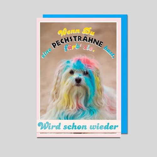 Michel Verlag Witzige Grußkarte GUTE BESSERUNG zur Genesung, Klappkarte mit Spruch für modernen, humorvollen Gruß, 12 x 17 cm, inkl. Umschlag. Made in Germany! Michel Verlag Witzige Grußkarte GUTE BESSERUNG zur Genesung, Klappkarte mit Spruch für modernen, humorvollen Gruß, 12 x 17 cm, inkl. Umschlag. Made in Germany! von Michel Verlag