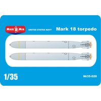 US NAVY Mark 18 torpedo, 2 pcs von Micro Mir