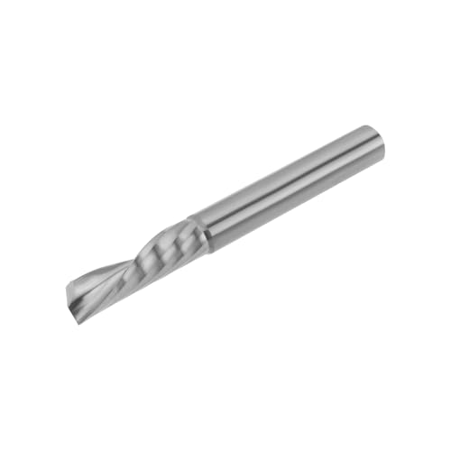 Micro Traders O-Nut-Spiralfräsen-Bits, 1/4 Zoll, 22 mm Schnittlänge für Aluminium, Kunststoff, Acryl, Holz, MDF, PVC Micro Traders O-Nut-Spiralfräsen-Bits, 1/4 Zoll, 22 mm Schnittlänge für Aluminium, Kunststoff, Acryl, Holz, MDF, PVC von Micro Traders