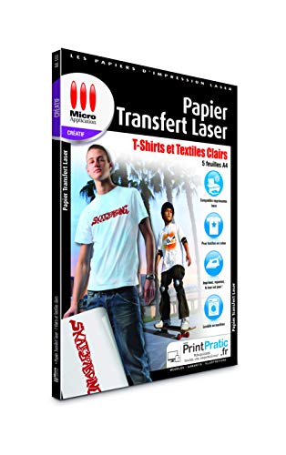 Micro Application – Papier Kreative – Transfer Textil Laser von Micro Application