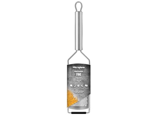 Microplane NEUE Professional Serie – Feine Klinge│Elegantes Design aus Edelstahl │Perfekt für Hartkäse, Zitrusfrüchte, Schokolade, harte Gewürze oder Ingwer, Knoblauch │Edelstahlklinge - Made in USA Microplane NEUE Professional Serie – Feine Klinge│Elegantes Design aus Edelstahl │Perfekt für Hartkäse, Zitrusfrüchte, Schokolade, harte Gewürze oder Ingwer, Knoblauch │Edelstahlklinge - Made in USA von Microplane