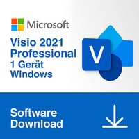 Microsoft MS ESD Visio Professional 2021 Win Office-Paket Vollversion (Download-Link) von Microsoft