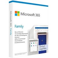 Microsoft 365 Family Office-Paket Vollversion (PKC) von Microsoft