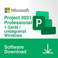 Microsoft Project Professional 2021 Win Office-Paket Vollversion (Download-Link) von Microsoft