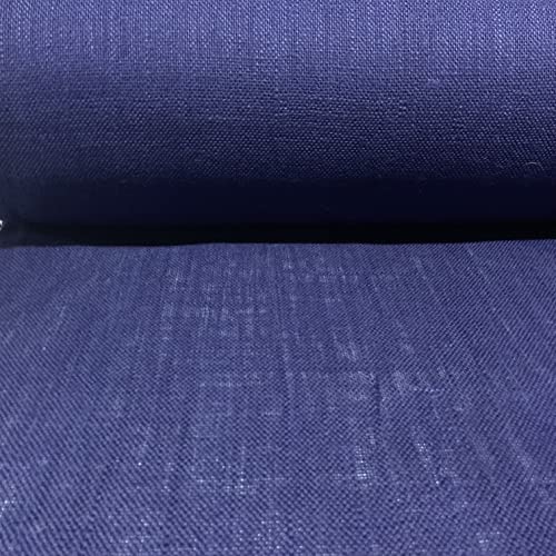 Marineblau 1 Meter Packung 100% farbige Jute, ideal für Polsterstoffe, 99,1 cm breit von Midland Textiles