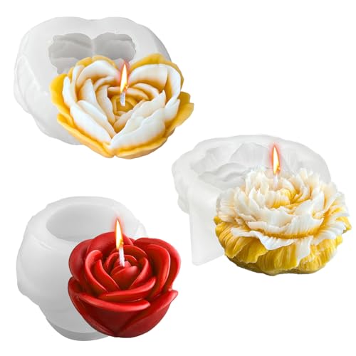 Midnadiy Jumbo Silikonformen Blumen, Weiches kerzen silikonformen, glatte Oberfläche kerzengießformen, für Sojawachs, Bienenwachs, Aromatherapie, Handgefertigte Seife Kunsthandwerk Midnadiy Jumbo Silikonformen Blumen, Weiches kerzen silikonformen, glatte Oberfläche kerzengießformen, für Sojawachs, Bienenwachs, Aromatherapie, Handgefertigte Seife Kunsthandwerk von Midnadiy