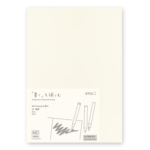 DESIGNPHIL 15350006 Notizbuch Midori MD Notizbuch, A5, dick, unliniert DESIGNPHIL 15350006 Notizbuch Midori MD Notizbuch, A5, dick, unliniert von Midori