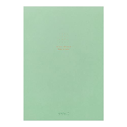 Midori 15339006 Papierblock, Farbpunktraster, grün Midori 15339006 Papierblock, Farbpunktraster, grün von Midori