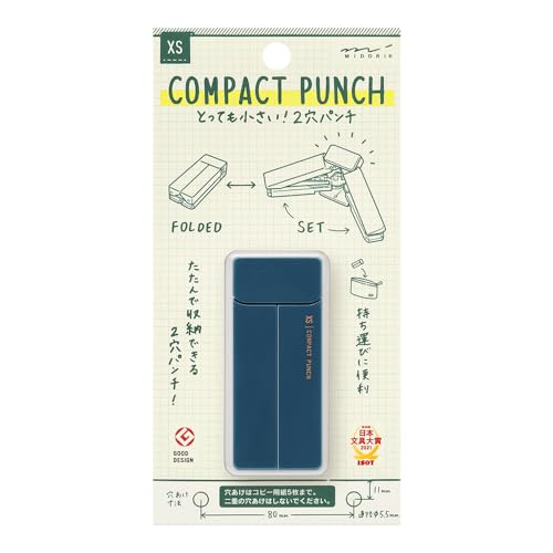 Midori 35547006 Locher Kompaktstanzer, XS, Marineblau A Midori 35547006 Locher Kompaktstanzer, XS, Marineblau A von Midori