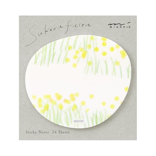 Midori MDR19069006 Transparentes Blumenfeldmuster, Gelb Midori MDR19069006 Transparentes Blumenfeldmuster, Gelb von Midori