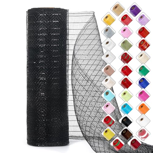 Miegecha Netzband für Kränze, 25,4 cm x 9,2 m, Osternetzband mit glänzender Metallic-Folie für Ostern, Weihnachten, Party, Hochzeit, Heimdekoration, DIY-Handwerksprojekte und Geschenkverpackungen Miegecha Netzband für Kränze, 25,4 cm x 9,2 m, Osternetzband mit glänzender Metallic-Folie für Ostern, Weihnachten, Party, Hochzeit, Heimdekoration, DIY-Handwerksprojekte und Geschenkverpackungen von Miegecha