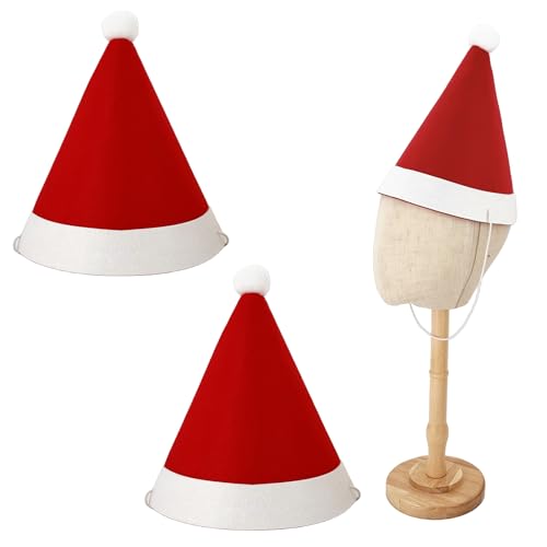 Mienocol 3 große Weihnachtsparty-Hüte – festliche Foto-Requisiten für Weihnachtsfeiern von Mienocol