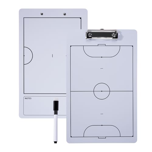 Miershanwell Magneten Taktiktafel Fußball Trainermappe, Professional Taktikboard Fussball für Trainer, Taktikmappe Soccer Football Coaching Board fußball zubehör mit Magnete, Stifte, Radiergummi Miershanwell Magneten Taktiktafel Fußball Trainermappe, Professional Taktikboard Fussball für Trainer, Taktikmappe Soccer Football Coaching Board fußball zubehör mit Magnete, Stifte, Radiergummi von Miershanwell