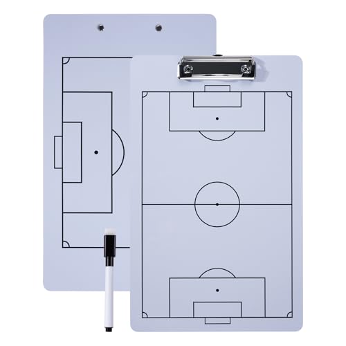 Miershanwell Magneten Taktiktafel Fußball Trainermappe, Professional Taktikboard Fussball für Trainer, Taktikmappe Soccer Football Coaching Board fußball zubehör mit Magnete, Stifte, Radiergummi Miershanwell Magneten Taktiktafel Fußball Trainermappe, Professional Taktikboard Fussball für Trainer, Taktikmappe Soccer Football Coaching Board fußball zubehör mit Magnete, Stifte, Radiergummi von Miershanwell