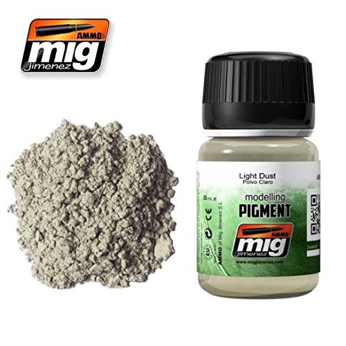 Ammo MIG-3002 Pigmente (35 ml) Heller Staub, Mehrfarbig von Mig Jimenez