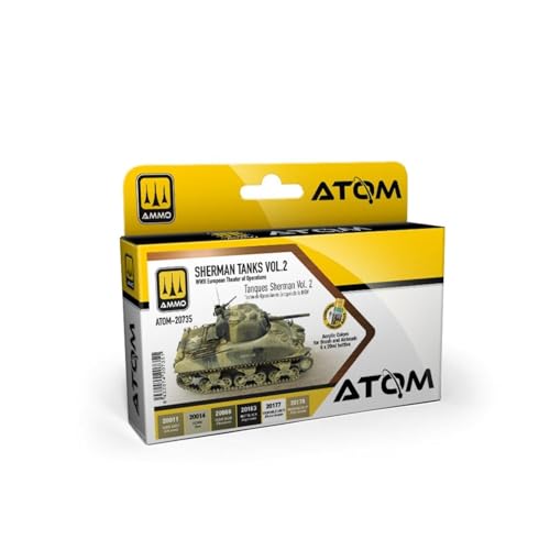 MIG ATOM Sherman Tanks Vol.2 Acrylfarben-Set Munition 20735 MIG ATOM Sherman Tanks Vol.2 Acrylfarben-Set Munition 20735 von Mig Jimenez