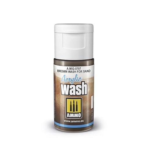Mig – Acryl Wash Dark Wash Jar 15 ml (10/21) *mig0708 von Mig Jimenez