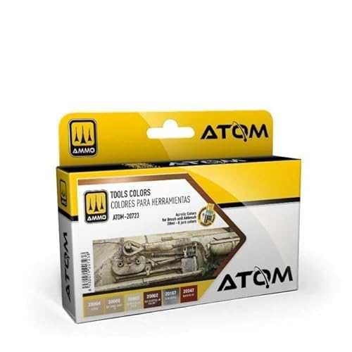 Mig Jimenez Farbe. ATOM Werkzeugfarben-Set von Mig Jimenez