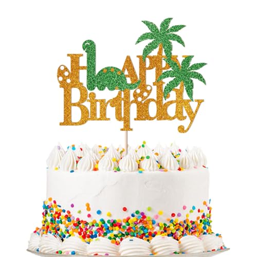 Migeaks Dinosaurier Happy Birthday Cake Topper, Dino Thema Baby Shower Geburtstag Dekorationen Happy Signs, Kinder, Jungen, Mädchen, Babypartys, Geburtstagsparty Kuchen Dekorationen Supplies Migeaks Dinosaurier Happy Birthday Cake Topper, Dino Thema Baby Shower Geburtstag Dekorationen Happy Signs, Kinder, Jungen, Mädchen, Babypartys, Geburtstagsparty Kuchen Dekorationen Supplies von Migeaks