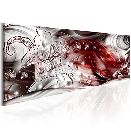 Mihaoe Diamond Painting Lilie, 5D Diamant Painting Bilder Set, DIY Diamond Painting Vollbohrer, Groß Diamant Painting für Erwachsene Kinder, Mosaikherstellung Leinwand Wanddekoration 40x80cm von Homry