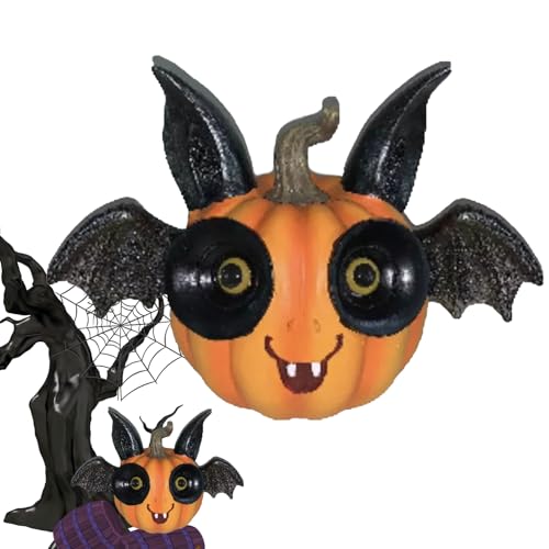 Mihauuke Halloween-Kürbisdeko | Zuhause Kürbis-Figur,Grusel Halloween Deko Für Party Garten Und Zuhause Mihauuke Halloween-Kürbisdeko | Zuhause Kürbis-Figur,Grusel Halloween Deko Für Party Garten Und Zuhause von Mihauuke