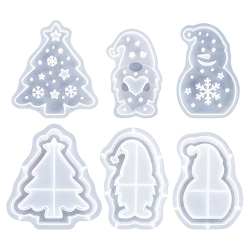 Mihauuke Weihnachtsformen Aus Silikon,3D Epoxidharz Formen Set | Beton Gussformen Kunst Handwerk Für Tischdekoration Hochzeitstisch Deko | Deko Für Tischdekoration Abendessen Hochzeit Mihauuke Weihnachtsformen Aus Silikon,3D Epoxidharz Formen Set | Beton Gussformen Kunst Handwerk Für Tischdekoration Hochzeitstisch Deko | Deko Für Tischdekoration Abendessen Hochzeit von Mihauuke