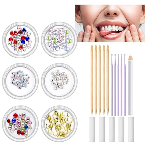 Mihauuke Zahnschmuck Steine Set | Kristall Zahnstein Set,Künstliche Schmucksteine Dekoration Für Erwachsene Jugendliche Cosplay Hochzeit Fotoshooting Geburtstage Tanzauftritte Anlässe Schulball Mihauuke Zahnschmuck Steine Set | Kristall Zahnstein Set,Künstliche Schmucksteine Dekoration Für Erwachsene Jugendliche Cosplay Hochzeit Fotoshooting Geburtstage Tanzauftritte Anlässe Schulball von Mihauuke