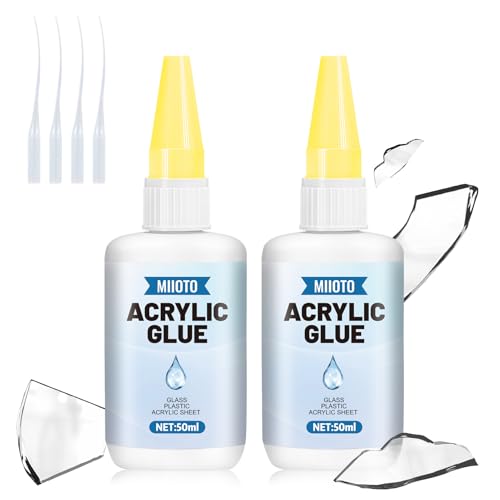 Miioto 100g Acrylkleber, Plastik Kleber, Sekundenkleber Kunststoff, Kunststoffkleber Extra Stark, Glaskleber Transparent Stark Wasserfest, 30s Kleben, für Alle Glas, Basteln, Schmuck, Plastikmodelle Miioto 100g Acrylkleber, Plastik Kleber, Sekundenkleber Kunststoff, Kunststoffkleber Extra Stark, Glaskleber Transparent Stark Wasserfest, 30s Kleben, für Alle Glas, Basteln, Schmuck, Plastikmodelle von Miioto