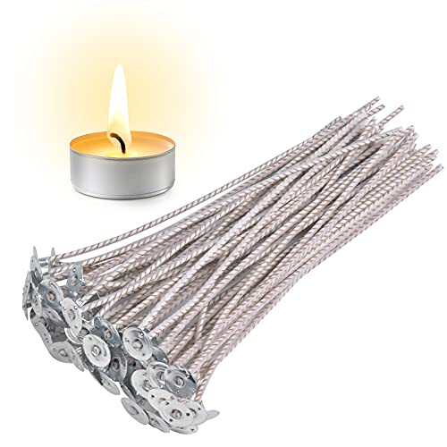 50 Stück Kerzendocht 15CM Kerzendochte Kerzen DochteKerzendochte Candle Wick Dochte für Kerzen Kerzendochte für Kerzen für die Kerzenherstellung, Kerze DIY von Mikihat