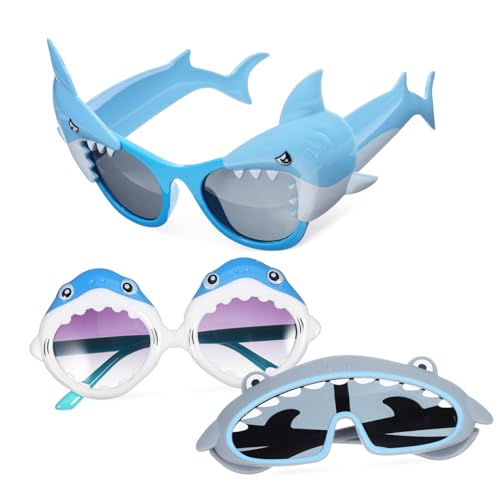 Mikikit 1 Satz Hai-brille Geformt Urlaubsbrille Partybrille Jugend Bunt Lustig Party Sonnenbrille Hai-party- Sonnenbrillen-requisiten Für Fotos Pvc 3paar Mikikit 1 Satz Hai-brille Geformt Urlaubsbrille Partybrille Jugend Bunt Lustig Party Sonnenbrille Hai-party- Sonnenbrillen-requisiten Für Fotos Pvc 3paar von Mikikit