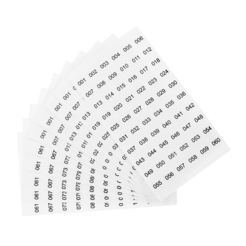 Mikikit 10 Blatt Transparente Selbstklebende Nummernaufkleber Kleine Etiketten für Nagellack Flaschen Nummerierte Aufkleber zur Organisation und Kennzeichnung von Kosmetik und Lagerung Mikikit 10 Blatt Transparente Selbstklebende Nummernaufkleber Kleine Etiketten für Nagellack Flaschen Nummerierte Aufkleber zur Organisation und Kennzeichnung von Kosmetik und Lagerung von Mikikit