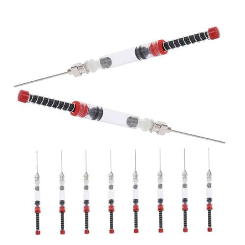 Mikikit 10 Stück Teiliges Füllfederhalter Ink Filler mit Präzisionsnadel und Vakuumfeder Kompatibel für Verschiedene und Federkaliber Einfacher Tintenfüllmechanismus Leicht zu Reinigen Mikikit 10 Stück Teiliges Füllfederhalter Ink Filler mit Präzisionsnadel und Vakuumfeder Kompatibel für Verschiedene und Federkaliber Einfacher Tintenfüllmechanismus Leicht zu Reinigen von Mikikit
