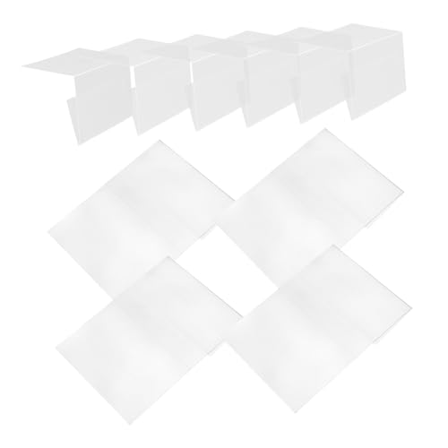 Mikikit 10 Stück Teiliges Klarer PVC Etikettenhalter Langlebiger Regal Label Holder für Preisschilder Werbetafeln Vielseitig Einsetzbar in Buchläden Bibliotheken Bekleidungsgeschäften Mikikit 10 Stück Teiliges Klarer PVC Etikettenhalter Langlebiger Regal Label Holder für Preisschilder Werbetafeln Vielseitig Einsetzbar in Buchläden Bibliotheken Bekleidungsgeschäften von Mikikit