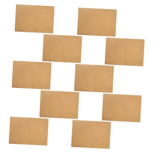 Mikikit 10 Stück Teiliges Kraftpapier Dokumentenmappe mit Einstecktasche Langlebiger Beidseitig Faltbarer Ordner für Büro und Schule Umweltfreundlicher Papier Organizer Mikikit 10 Stück Teiliges Kraftpapier Dokumentenmappe mit Einstecktasche Langlebiger Beidseitig Faltbarer Ordner für Büro und Schule Umweltfreundlicher Papier Organizer von Mikikit