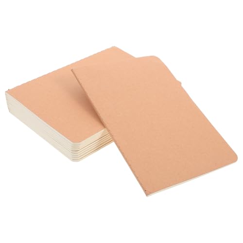 Mikikit 10 Stück Teiliges Liniertes Notizbuch mit Stabilem Kraftpapier Einband Dickes Papier gegen Durchdrücken Vielseitig für Schüler Studenten Büro und Reiseplanung Mikikit 10 Stück Teiliges Liniertes Notizbuch mit Stabilem Kraftpapier Einband Dickes Papier gegen Durchdrücken Vielseitig für Schüler Studenten Büro und Reiseplanung von Mikikit