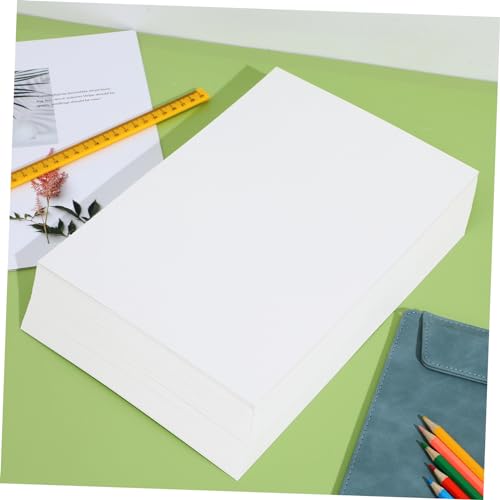 Mikikit 100 Blatt Druckerpapier M² Blanko Holzfrei Vielseitig Kompatibel für Büro Schule Studio von Mikikit