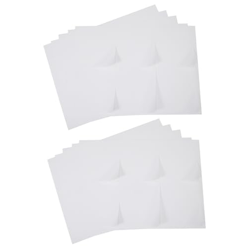 Mikikit 100 Blatt Selbstklebendes Etikettenpapier Mattes Beidseitig Bedruckbares Stickerpapier Temperaturbeständig Lichtecht Kompatibel mit Tintenstrahl und Laserdruckern Vielseitig für Mikikit 100 Blatt Selbstklebendes Etikettenpapier Mattes Beidseitig Bedruckbares Stickerpapier Temperaturbeständig Lichtecht Kompatibel mit Tintenstrahl und Laserdruckern Vielseitig für von Mikikit