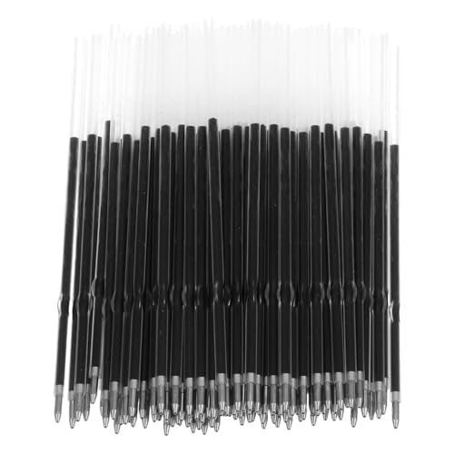 Mikikit 100 Stück Blaue Kugelschreiber Ersatzminen für Klickbare Kugelschreiber Smudge Resistente Tintenmine Nachfüllung für Büro und Schule Mikikit 100 Stück Blaue Kugelschreiber Ersatzminen für Klickbare Kugelschreiber Smudge Resistente Tintenmine Nachfüllung für Büro und Schule von Mikikit