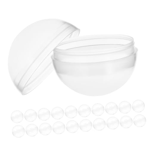 Mikikit 100 Stück Gacha-Schale Kapseln Für Münzhalter Muscheln Zum Basteln Kunststoff Transparente Kugel Klare, Runde Verkaufskapseln Verpackungsball Aus Kunststoff Runde Kapseln Plastik Mikikit 100 Stück Gacha-Schale Kapseln Für Münzhalter Muscheln Zum Basteln Kunststoff Transparente Kugel Klare, Runde Verkaufskapseln Verpackungsball Aus Kunststoff Runde Kapseln Plastik von Mikikit